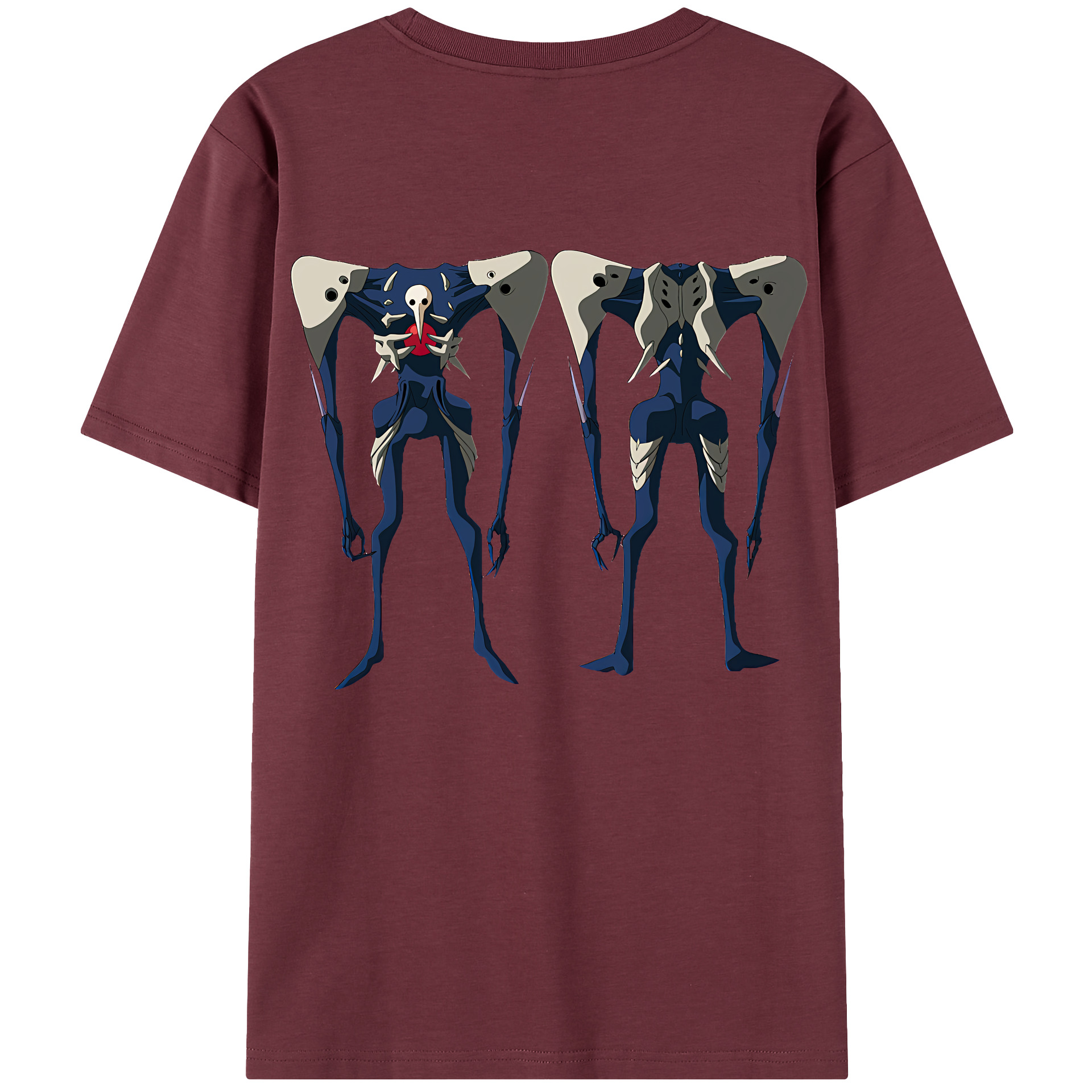 （画像用） EVA 新世紀エヴァンゲリオン 綿100％半袖Tシャツ（背面プリント）
